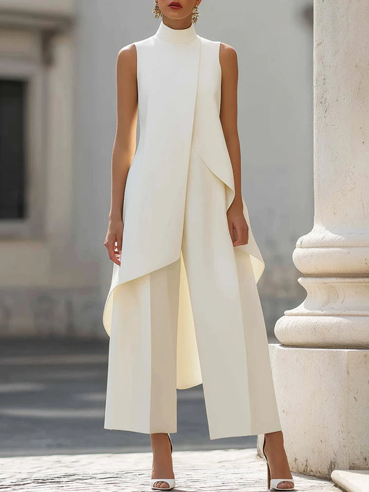 Martina - Mono largo de caída elegante para Mujer