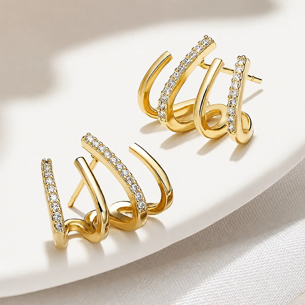 Set Aurora | 2 Pares de Aretes Premium