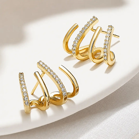 Set Aurora | 2 Pares de Aretes Premium