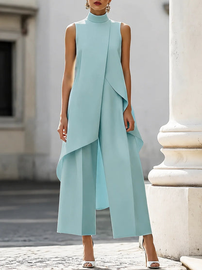 Martina - Mono largo de caída elegante para Mujer